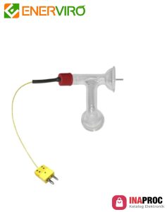 Double L Adaptor with type K TC assy, cap & sillicone seal (Connector S with Thermocouple) (1)