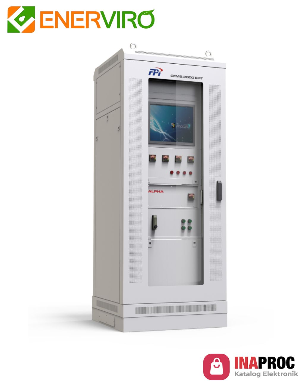 CEMS-2000 B FT Full Parameter Monitoring System (SO2,NOX,NH3,CO,CO2,H2O,HCI,HF)