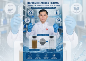 BRIN Ciptakan Membran Filtrasi Air dari Limbah Botol Plastik PET