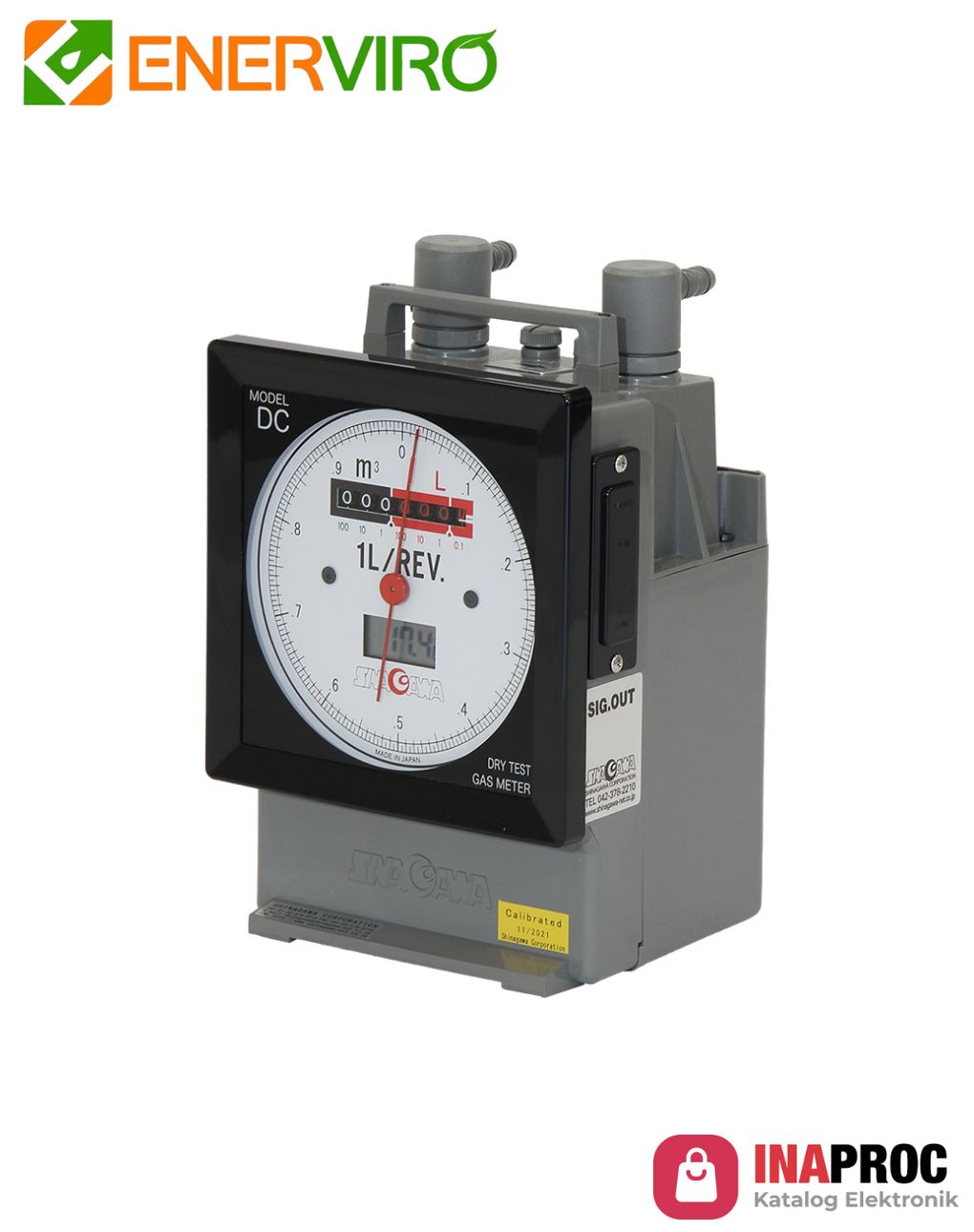 Dry Gas Meter (DGM) Shinagawa Tipe DC-2C DCS-2C