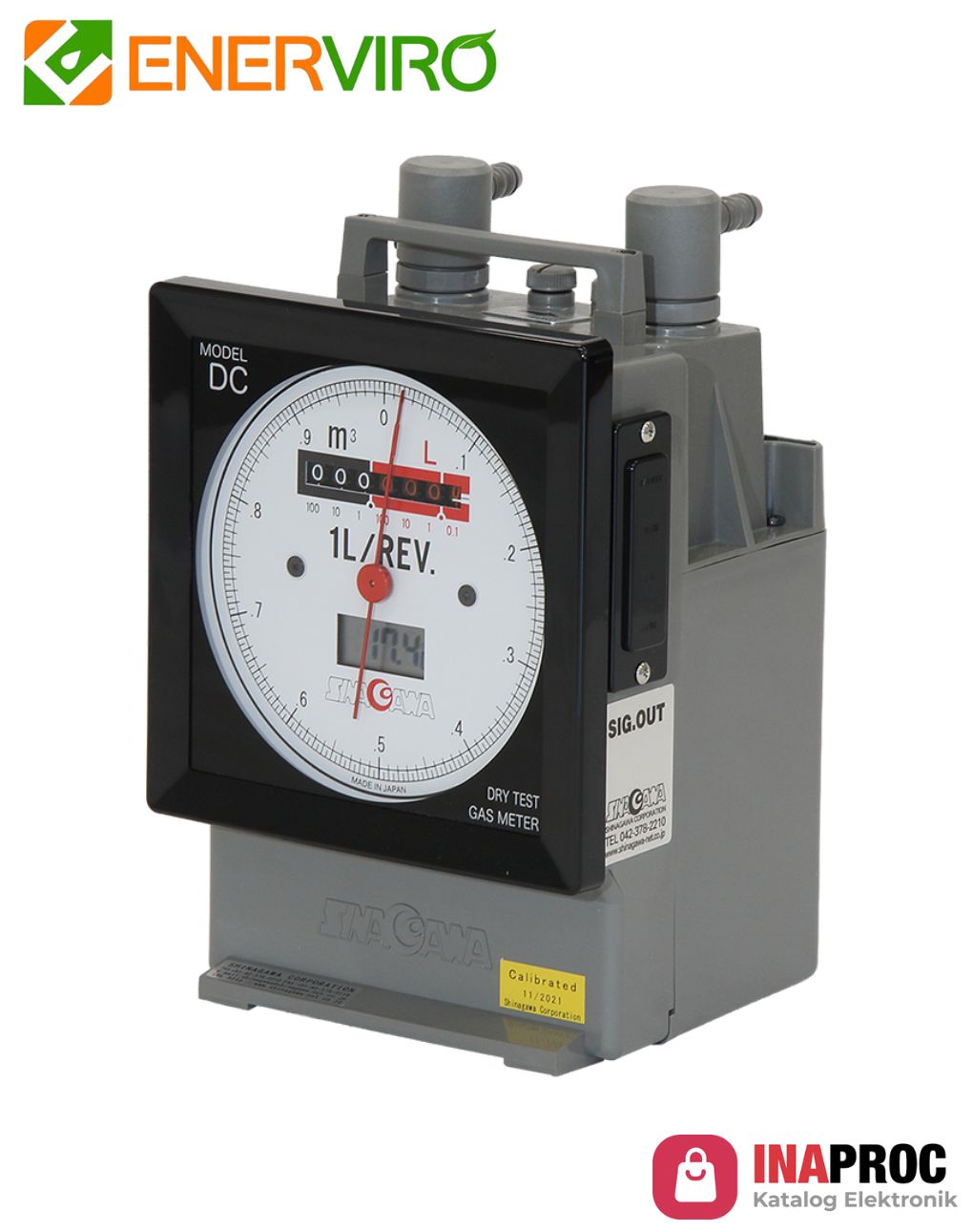 Dry Gas Meter (DGM) Shinagawa Tipe DC-5C DCS-5C