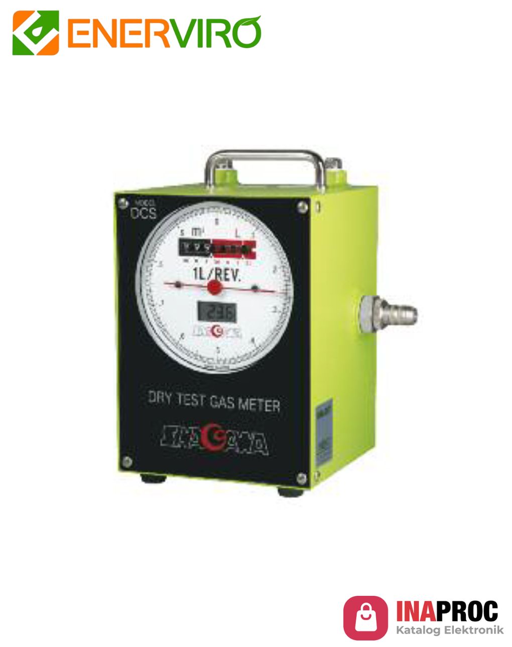 Dry Gas Meter (DGM) Shinagawa Tipe DCS-1C