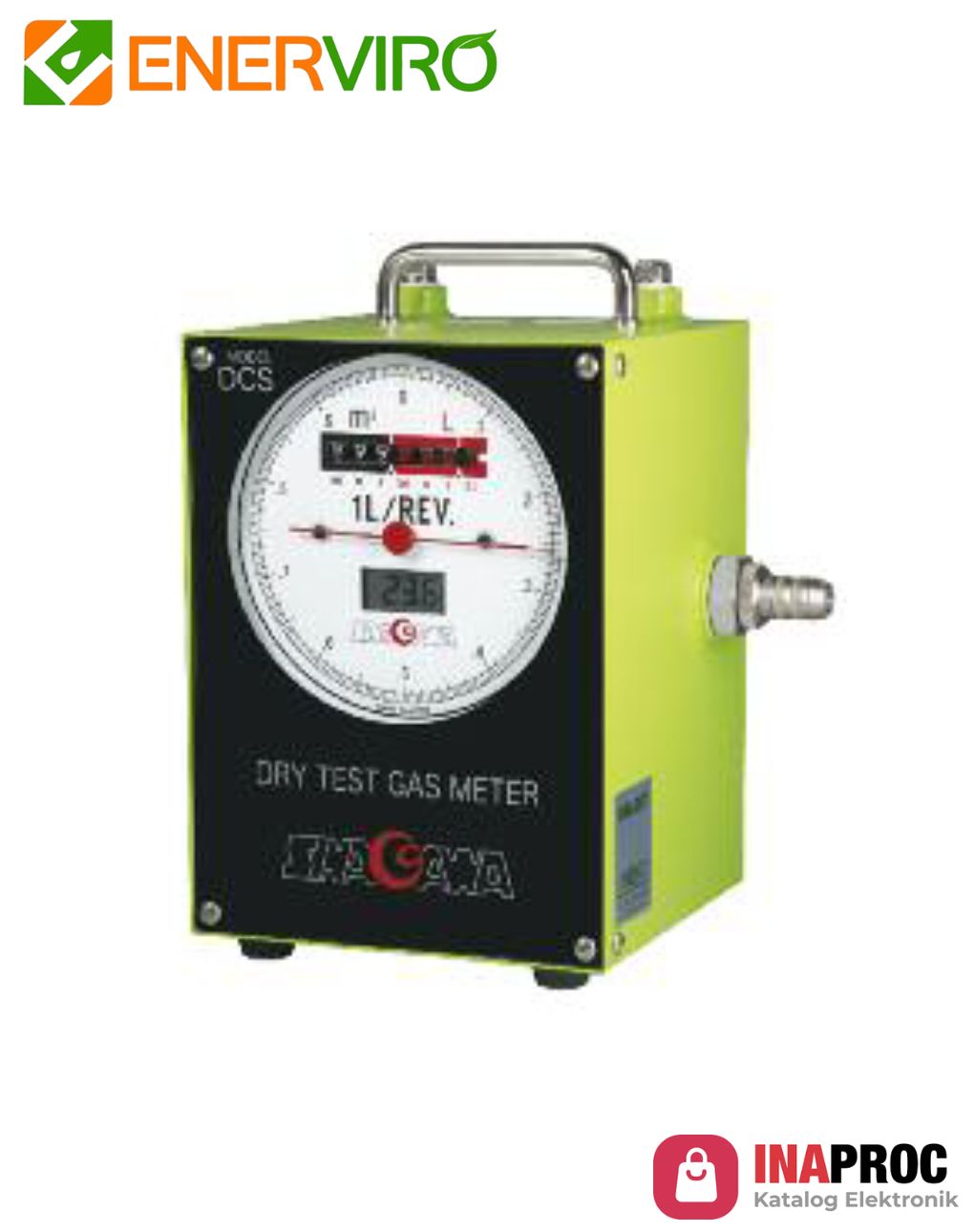 Dry Gas Meter (DGM) Shinagawa Tipe DCS-2C