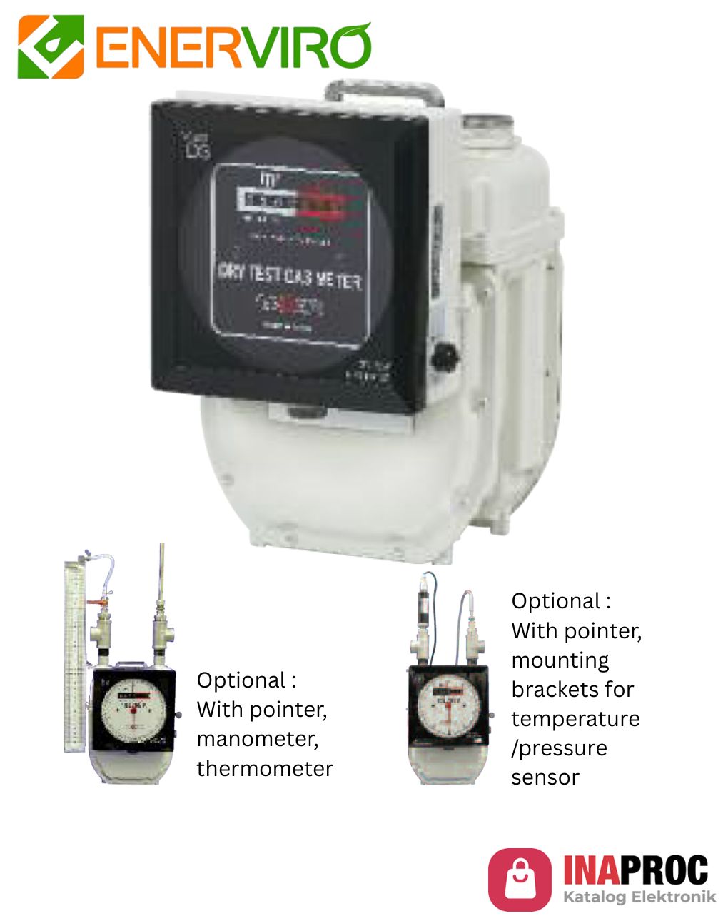 Dry Gas Meter (DGM) Shinagawa Tipe DS-10A