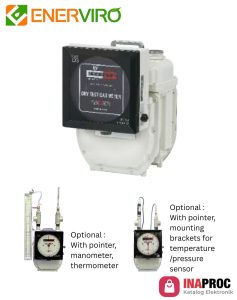Dry Gas Meter (DGM) Shinagawa Tipe DS-160A
