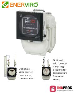 Dry Gas Meter (DGM) Shinagawa Tipe DS-2.5A