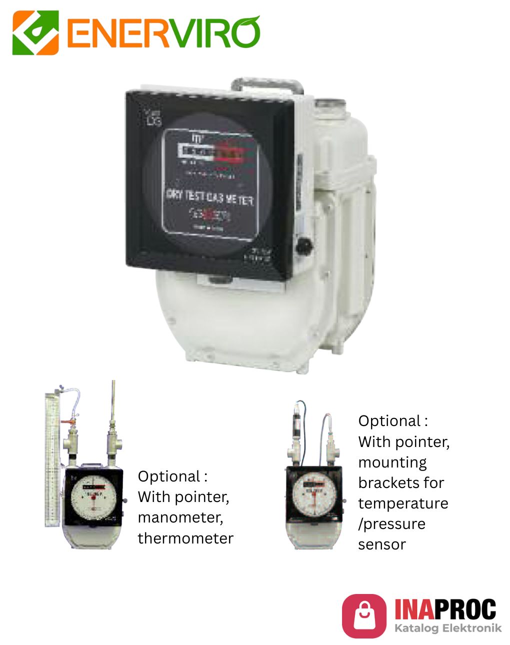 Dry Gas Meter (DGM) Shinagawa Tipe Dry Gas Meter (DGM) Shinagawa Tipe DS-6A
